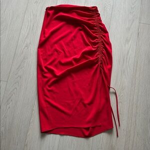 Red Zara Skirt - mark